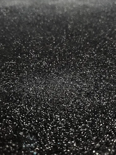 Miniatura 2 de Tela de vinilo elástico con purpurina Stardust para manualidades, 54 pulgadas de ancho, vendido por yardl (negro, purpurina Stardust Stretch)