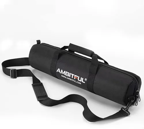 Miniatura 2 de AMBITFUL Bolsa de transporte para trípode de 49 pulgadas con correa para el hombro, bolsa de transporte acolchada para soportes de luz, soporte