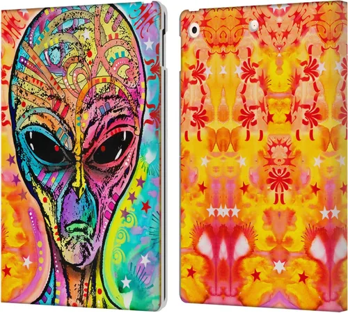 Head Case Designs Funda de piel con licencia oficial de Dean Russo Alien Pop Culture compatible con Apple iPad 10.2 2019/2020/2021