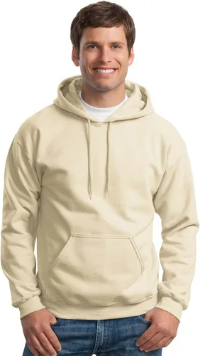 Miniatura 24 de Gildan - Sudadera con capucha para hombre, mezcla pesada, cordón de ajuste, Rosa de seguridad