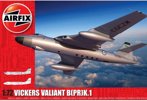 Miniatura 5 de Airfix Kit de avión modelo de regalo - A11001A Vickers Valiant B (PR) K.1, kits de modelo de avión de plástico para adultos y niños mayores de 14