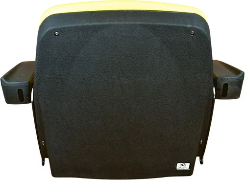 Miniatura 4 de TRAC SEATS Asiento de tractor amarillo con reposabrazos para John Deere JD 4200 4300 4400 4500 4600 4700 4210 4310 4410 4510 4610 4710 LVA10029