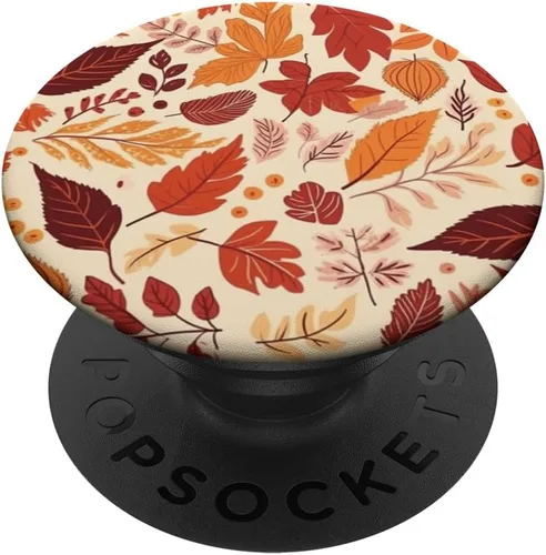 Miniatura 6 de I Love Autumn - Patrón de hojas de otoño PopSockets MagSafe PopGrip para iPhone