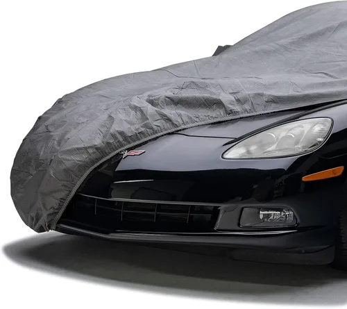 Miniatura 3 de Covercraft Funda personalizada para coche de 5 capas C16131IC Compatible con modelos selectos Cadillac DeVille/DTS, color gris