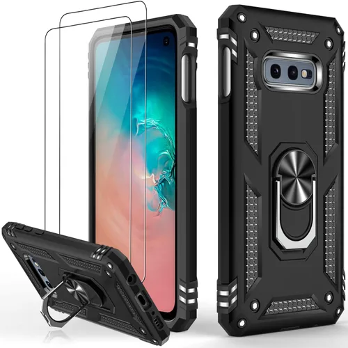 Miniatura 8 de IKAZZ Funda para Galaxy A10e con protector de pantalla, grado militar, a prueba de golpes, resistente, pasa prueba de caída de 16 pies con soporte