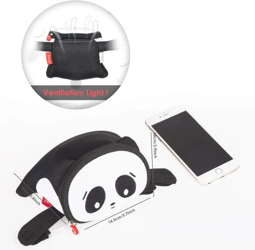 Miniatura 5 de Termichy - Bolsa de cintura para niños, lindo paquete de amigos en 3D, opción de regalo para adolescentes, niños pequeños y niñas, van de viaje