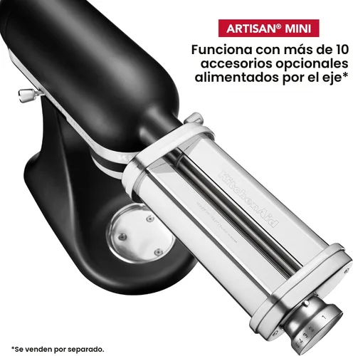 Miniatura 4 de KitchenAid Artisan Mini Batidora de Pie con Cabezal Inclinable de 3.5 Cuartos - KSM3316X - Negro Hierro Fundido Imperial Black
