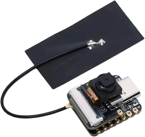 Miniatura 7 de Seeed Studio XIAO ESP32 S3 Sense - Wi-Fi de 2.4 GHz, BLE 5.0, sensor de cámara OV2640, micrófono digital, PSRAM de 8 MB, flash de 8 MB, carga