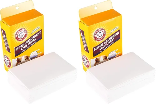 Miniatura 7 de Arm & Hammer Forros de jaula súper absorbentes para conejillos de indias, hámsters, conejos y todos los animales pequeños Los mejores forros