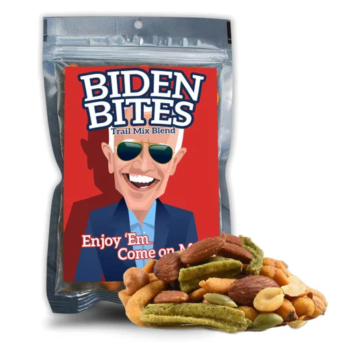 Miniatura 2 de Biden Bites Spicy Trail Mix - Divertida mezcla de bocadillos Joe Biden para hombres y mujeres, regalos gourmet, fabricado en Estados Unidos