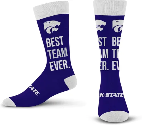 Miniatura 39 de For Bare Feet NCAA Unisex Best Team Ever Crew Sock Ncaa