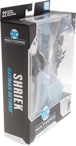 Miniatura 3 de McFarlane Toys, figura de acción de Batman Beyond Shriek de 7 pulgadas con 22 partes móviles, figura coleccionable de DC con tarjeta de personaje
