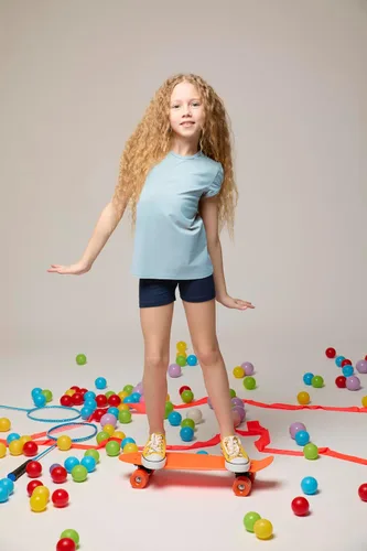 Miniatura 2 de Lilax Pantalones cortos de baile básicos y suaves para niñas para gimnasia o debajo de las faldas