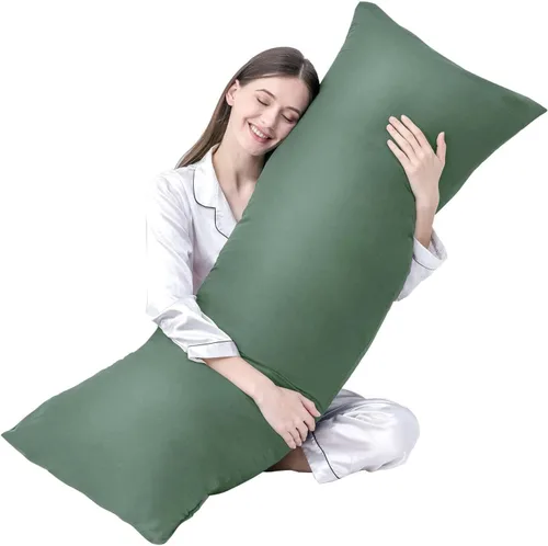 DOWNCOOL Relleno de Almohada Grande para el Cuerpo - Almohada Transpirable de Cuerpo Completo para Personas que Duermen de Lado - Almohada de Cama