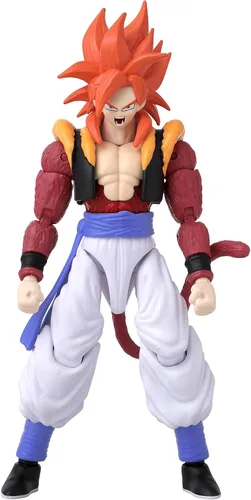 Miniatura 2 de Dragon Ball Super - Figura de acción y set de accesorios Dragon Stars Power Up Pack, Gogeta Super Saiyan 4, Bandai Namco
