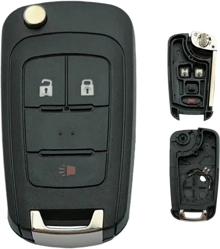 Funda de reemplazo para llave de control remoto PUIANYIQ para 2010-2017 Chevy Equinox/Chevrolet Sonic/GMC Terrain (OHT01060512) Control remoto de