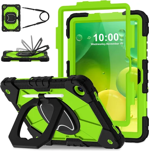 Miniatura 27 de WESOROL Funda para Samsung Galaxy Tab S10 Lite/S10 FE/S9 FE/S9 10.9/11 pulgadas (2025/2023), Funda para Tableta Galaxy Tab S9 a prueba de golpes