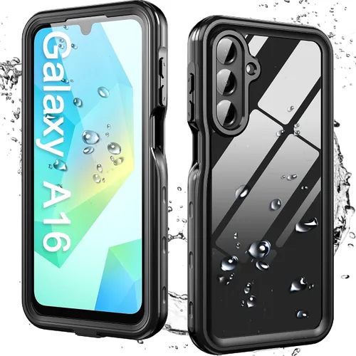 Miniatura 9 de Hllhunkhe Funda impermeable para Samsung Galaxy A15 5G con protector de pantalla integrado - Resistente cuerpo completo bajo el agua a prueba