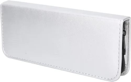 Estuche grande para estilista para peluqueros, bolsa de cuero sintético para tijeras, soporte para tijeras de peluquería, herramientas de salón