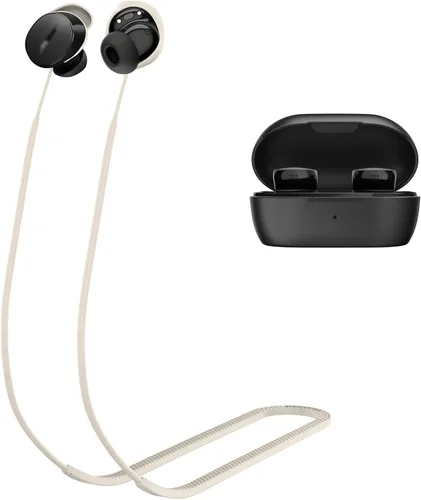 Miniatura 8 de PUCGUE Correa Anti-Pérdida Compatible con Bose New QuietComfort Earbuds 2024, Cordón Deportivo de Silicona para Bose New QC Earbuds Negro
