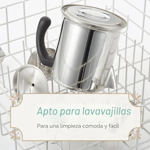 Miniatura 5 de Farberware 47053 Percolador de café clásico de acero inoxidable Yosemite de 12 tazas, cafetera de 12 tazas, plateado