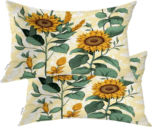 Miniatura 102 de Fundas de almohada con diseño de pinos y pájaros, bayas rojas, hojas de acebo, fondo beige, funda de cojín de mezcla digital, funda de almohada