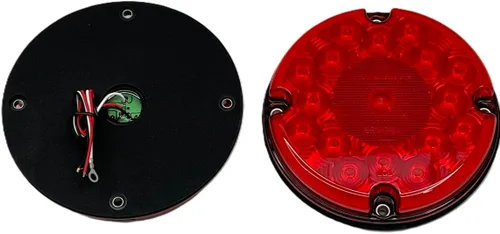 Miniatura 2 de United Pacific 39961B 17 LED 7" Luz (Stop, Turn & Tail) - Rojo LED/Lente Roja - UNA Unidad
