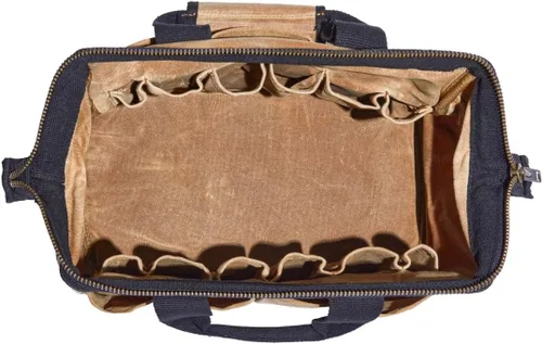 Miniatura 3 de Readywares Bolsa de herramientas, bolsa de herramientas de lona encerada resistente para equipo, herramientas, suministros y equipamiento