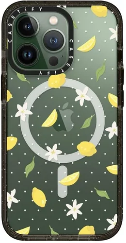 Miniatura 462 de Funda Impact de CASETiFY para iPhone 13 Pro Max con Magsafe - Estuche Claro Cuento de Invierno - Claro Negro Estuche transparente Winter Tale
