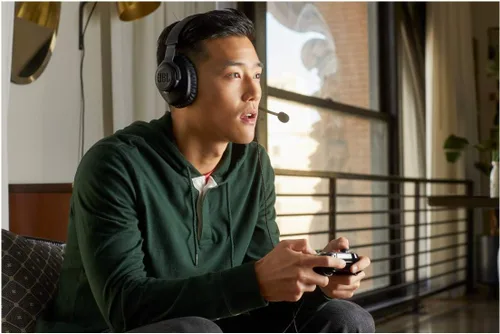 Miniatura 2 de JBL Quantum 100 - Wired Over-Ear Gaming Headphones - Black,Large,(Pack of 4)