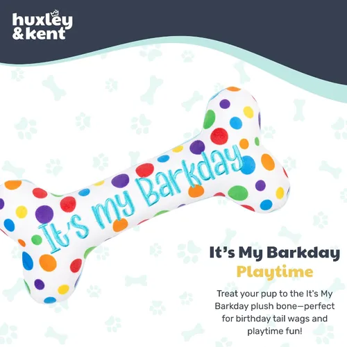Miniatura 2 de Huxley & Kent Divertido juguete para perros con chirriante – Juguetes chirriantes de felpa para perros pequeños, medianos y grandes – Animal