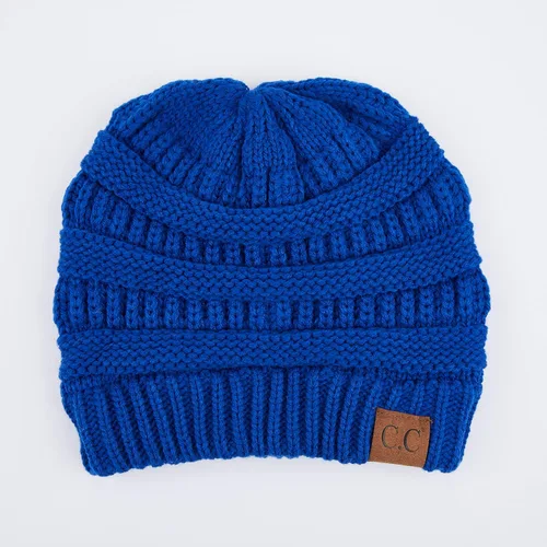 Miniatura 382 de C.C Trendy Warm Chunky Soft Stretch Cable Knit Beanie