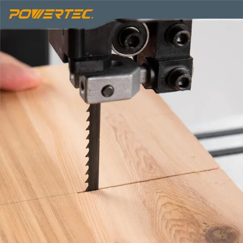 Miniatura 2 de POWERTEC Hojas de sierra de cinta de 56-7/8 pulgadas, hojas de sierra de banda de 1/4 pulgadas x 6 TPI para Sears Craftsman, Shopcraft y Duracraft