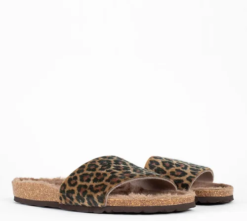 Miniatura 6 de Bayton Zuecos Mafalda para mujer, Leopardo