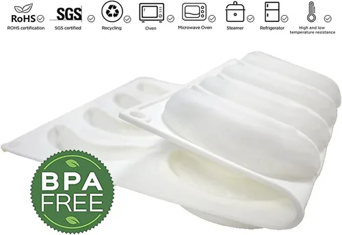 Miniatura 3 de OCPO KITCHEN Moldes de Silicona con Forma de Plátano 3D para Hornear Pasteles de Mousse, Molde de Horneado de Silicona 3D para Dulces, Pastelería