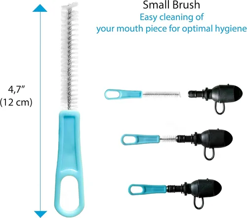 Miniatura 5 de InnerFit Kit de limpieza de vejiga de hidratación - Kit de limpieza de vejiga de agua 5 en 1 para vejigas universales - 3 cepillos - 1 marco