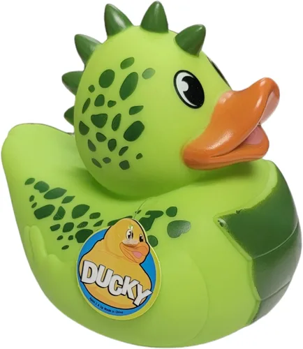 Miniatura 10 de Big Rubber Ducky - Mezcla coleccionable (5.5 pulgadas) de alienígena, robot, dinosaurio, splat, ninja, confeti, corazón rosa, amarillo, unicornio