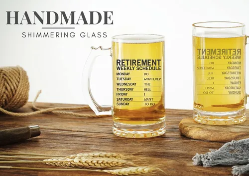 Miniatura 4 de Onebttl Regalos de jubilación para hombres, divertida taza de cerveza de jubilación de 17 onzas (16.9 fl oz), regalos para jubilados para abuelo