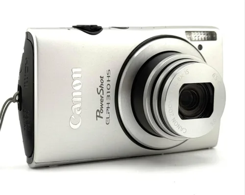 Miniatura 2 de Canon PowerShot ELPH 310 HS 12.1 MP CMOS Cámara digital con lente de zoom óptico gran angular 8x y video HD completo de 1080p (azul)