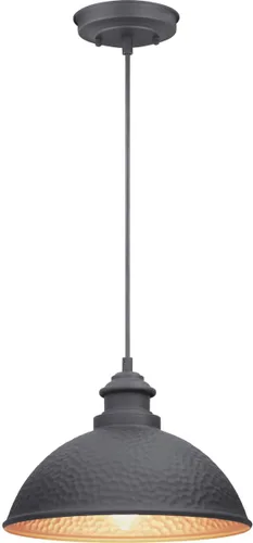 Miniatura 4 de Progress Lighting Englewood Collection - Farol colgante para exteriores con 1 luz, color negro