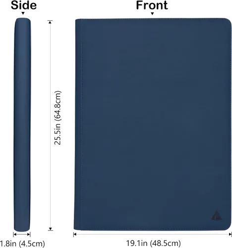Miniatura 7 de Premium 2300 bolsillos Carpeta para tarjetas, álbum grande de 36 bolsillos con más de 2000 tarjetas sin anillas - Carpeta con carga lateral