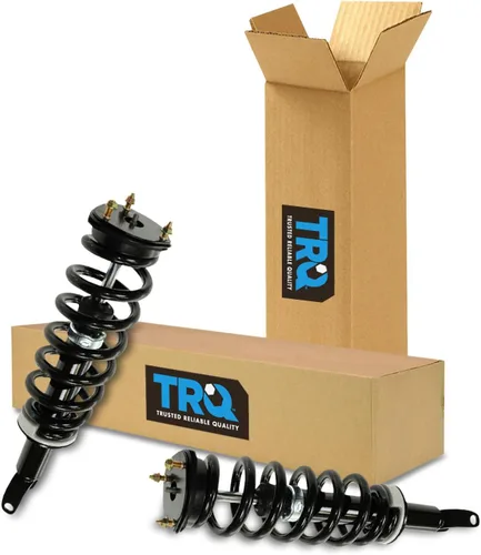 Miniatura 281 de TRQ Conjunto de Amortiguador y Resorte Delantero Cargado con Resorte Helicoidal Pre-ensamblado Compatible con Jeep Cherokee Limited AWD 14-22 Sin