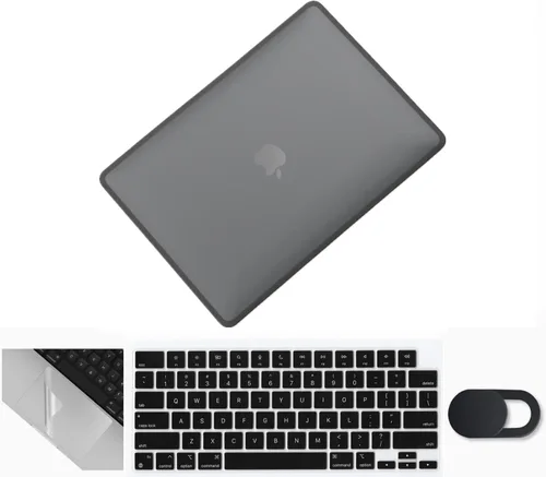Miniatura 15 de Se7enline Compatible con MacBook Air 2024 de 15 pulgadas M4 M3 M2 A2941/A3114/A3241 Funda rígida para laptop Mac Air 15.3, cubierta protectora