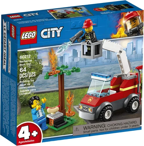 Miniatura 4 de LEGO City Barbecue Burn Out 60212 Kit de construcción (64 piezas)