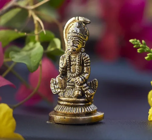 Miniatura 15 de eSplanade Latón Shiva Lingam Ídolo Murti (2,5 pulgadas)