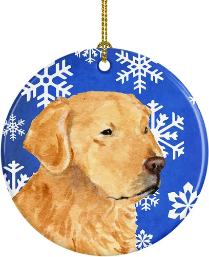 Miniatura 26 de Caroline's Treasures Cavalier Spaniel - Adorno de cerámica para colgar en el árbol de Navidad, para el hogar, Navidad, fiestas, regalo, 3 pulgadas