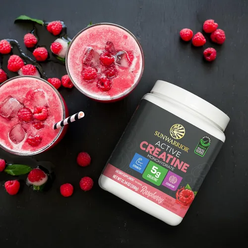 Miniatura 7 de Polvo de Creatina Monohidrato Micronizada Suplemento de Preentrenamiento y Recuperación Apoya el Desarrollo Muscular, Entrenamiento de Fuerza