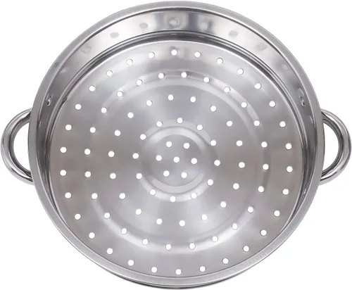 Miniatura 7 de Vaporizador de alimentos multiusos de 5 niveles de acero inoxidable con tapa, olla para cocinar verduras y cocinar al vapor de 11.0 in/11 pulgadas