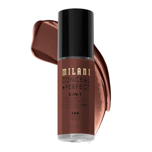 Miniatura 44 de Milani Conceal + Perfect Base + Corrector 2 en 1 para una Tez Impecable, Corrector para Debajo de los Ojos, Cubre Enrojecimiento e Imperfecciones