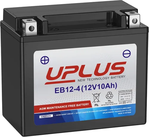 Miniatura 17 de Batería para ATV YTZ10S-BS, UPLUS EBZ10-4-2 para Scooter, Moto de Nieve, UTV, Motocicleta. Libre de mantenimiento – AGM sellada.